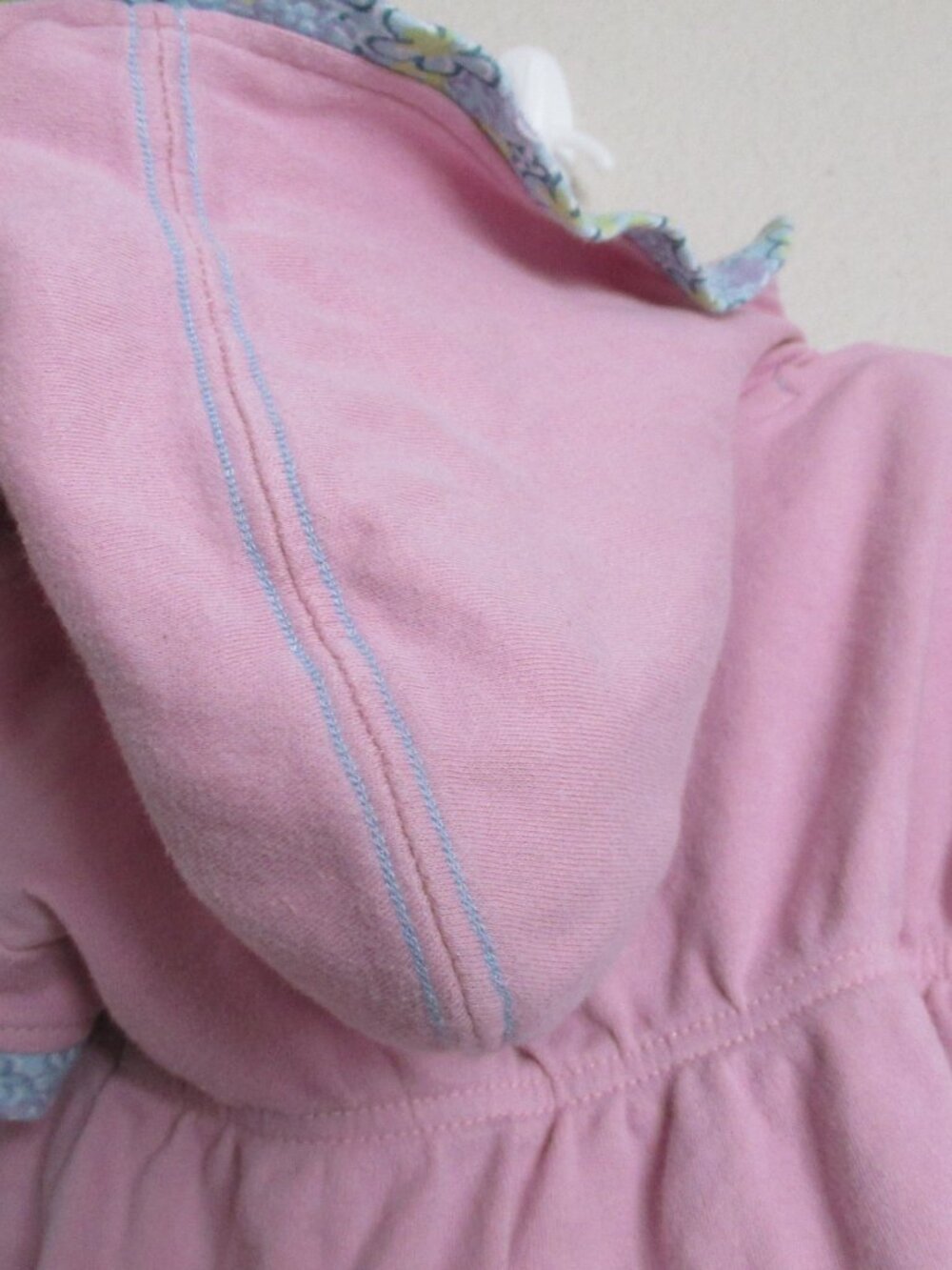 Artisans Hooded Glacier Park T Shirt Toddler Girls 3T Pink Floral Short Sleeve - Picture 6 of 6